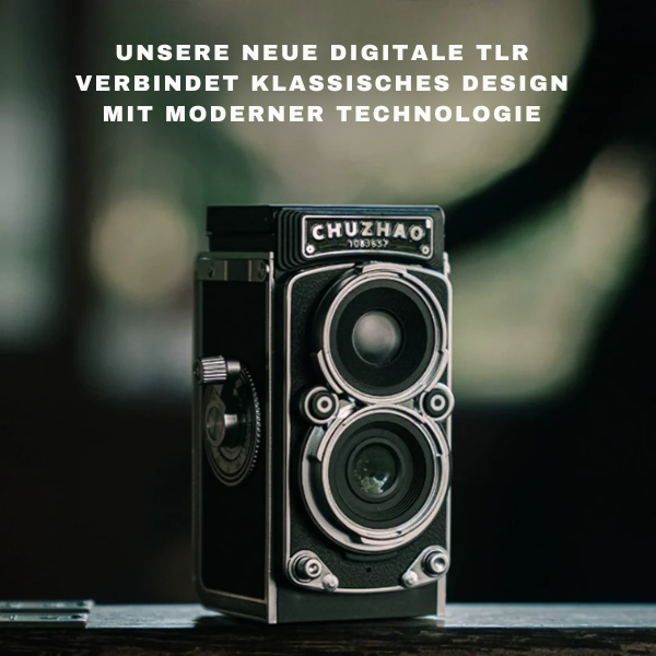 Digitale Camera – Vintage Design – Voor Fotoliefhebbers