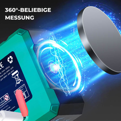 Digitale hoekmeter – magnetisch – met elektronisch laser – voor metingen en installatie