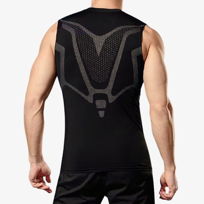 Sportshirt zonder Mouwen – Ademend – Elastisch – Voor Training en Fitness