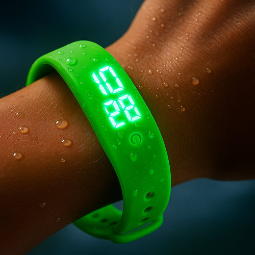 Smartwatch – Waterdicht – Siliconen Band – Voor Fitnessactiviteiten