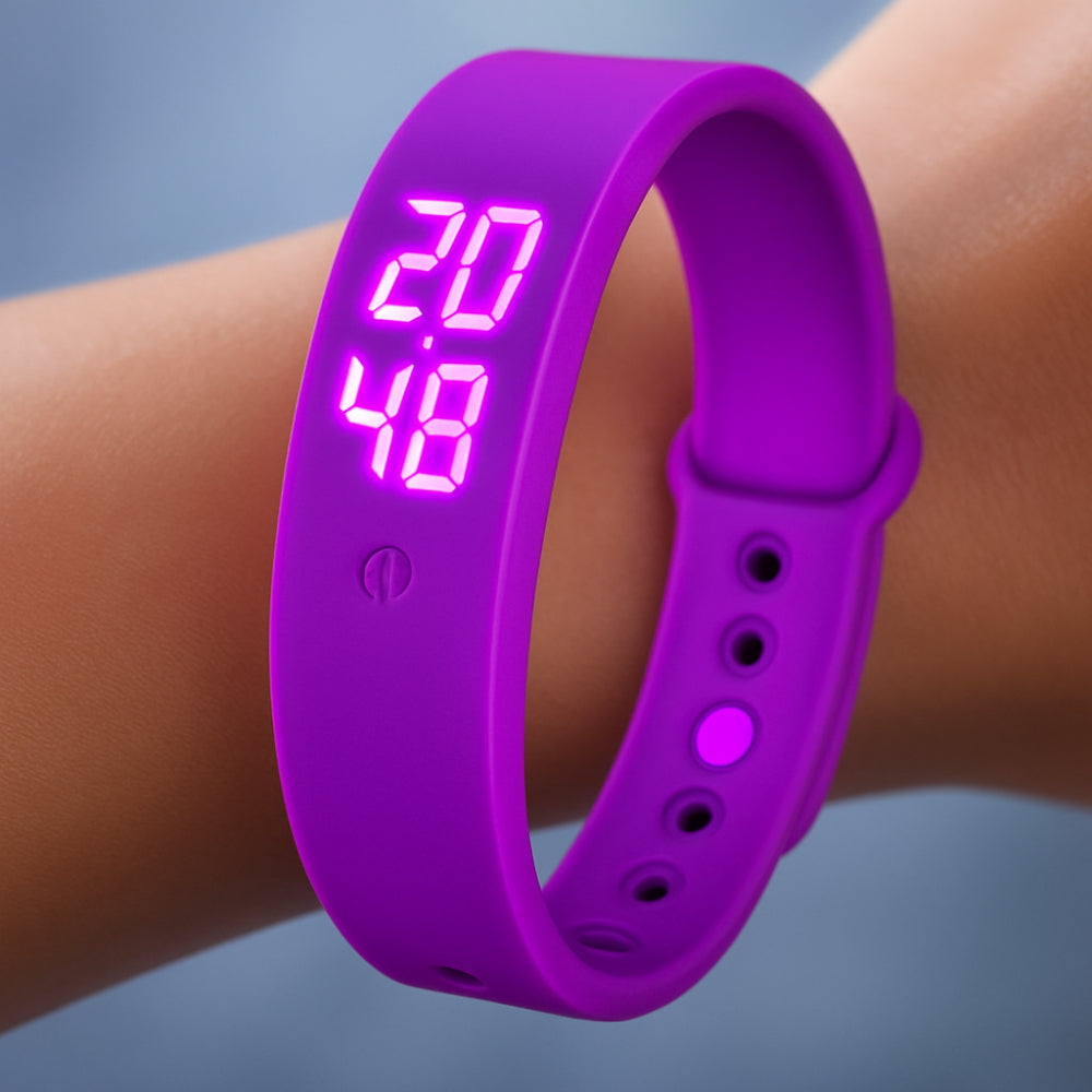 Smartwatch – Waterdicht – Siliconen Band – Voor Fitnessactiviteiten