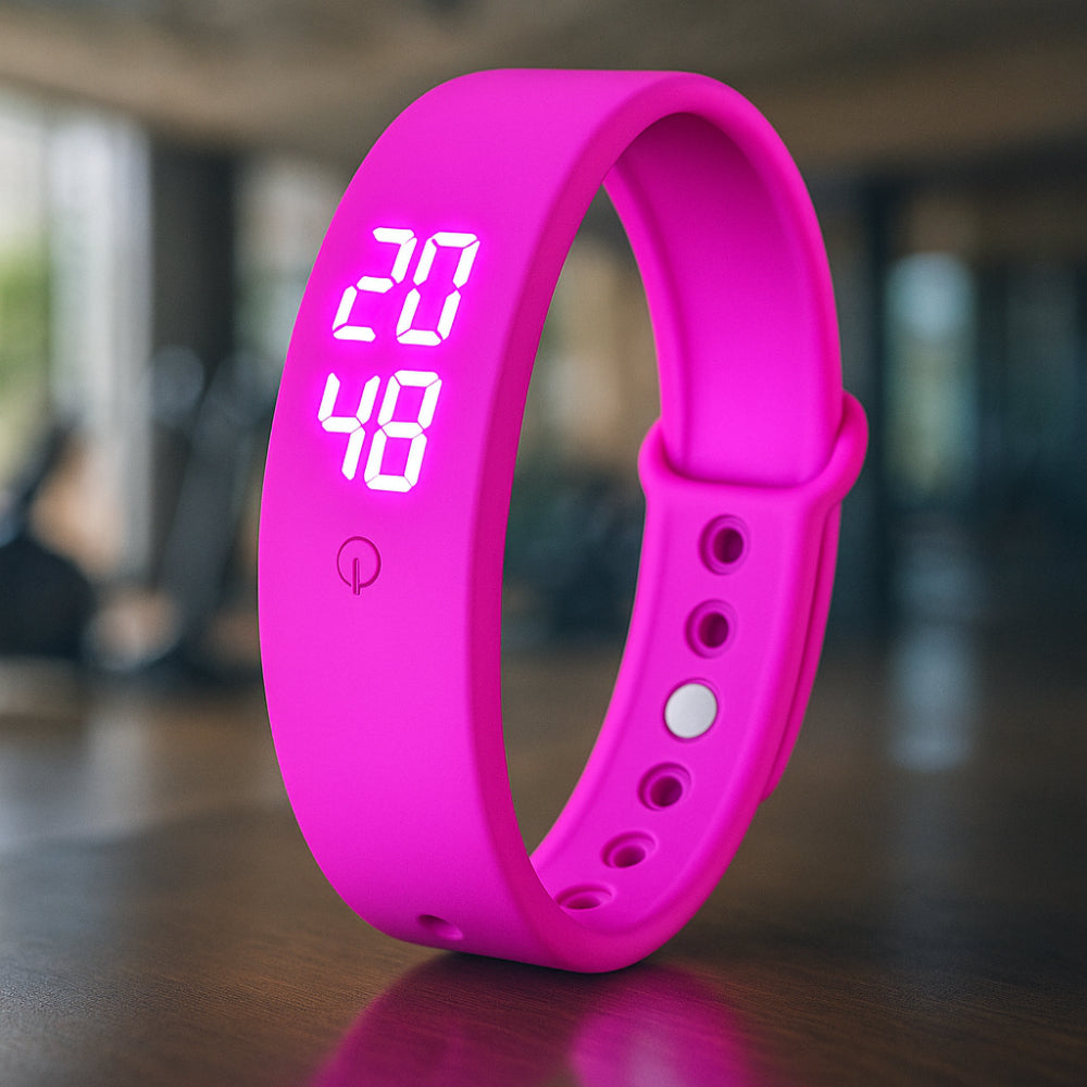 Smartwatch – Waterdicht – Siliconen Band – Voor Fitnessactiviteiten