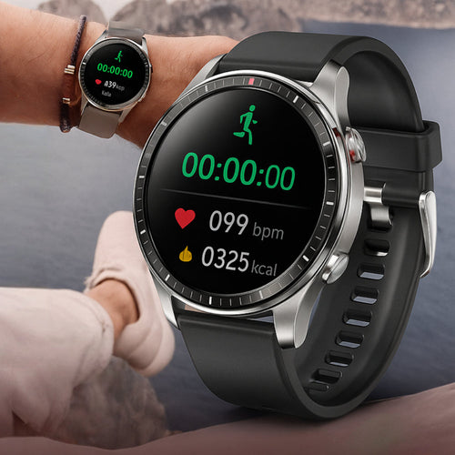 Smartwatch met EKG, Bloeddruk en Zuurstofmonitor – Fitness Tracker