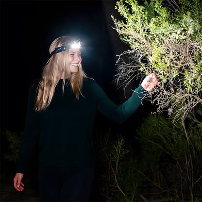 Oplaadbare LED Hoofdlamp – USB – Voor Hardlopen en Fietsen