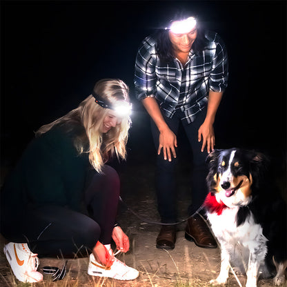 Oplaadbare LED Hoofdlamp – USB – Voor Hardlopen en Fietsen