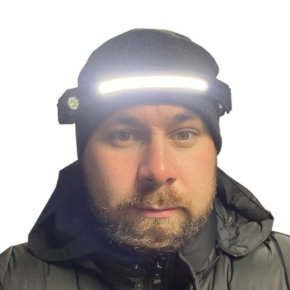 Oplaadbare LED Hoofdlamp – USB – Voor Hardlopen en Fietsen