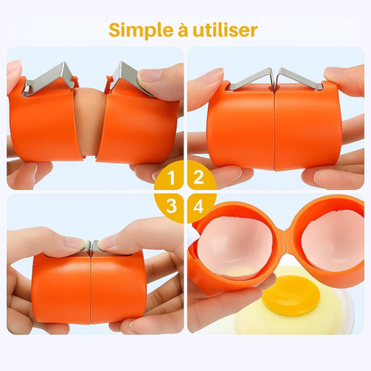 Eierscheider – Gemakkelijk Eieren Splitsen – Voor Keuken