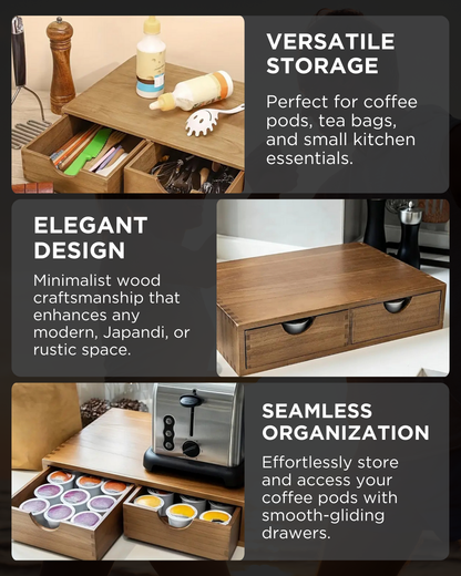 Soléa Coffee Capsule Organizer - Elegante Oplossing voor Koffiecups