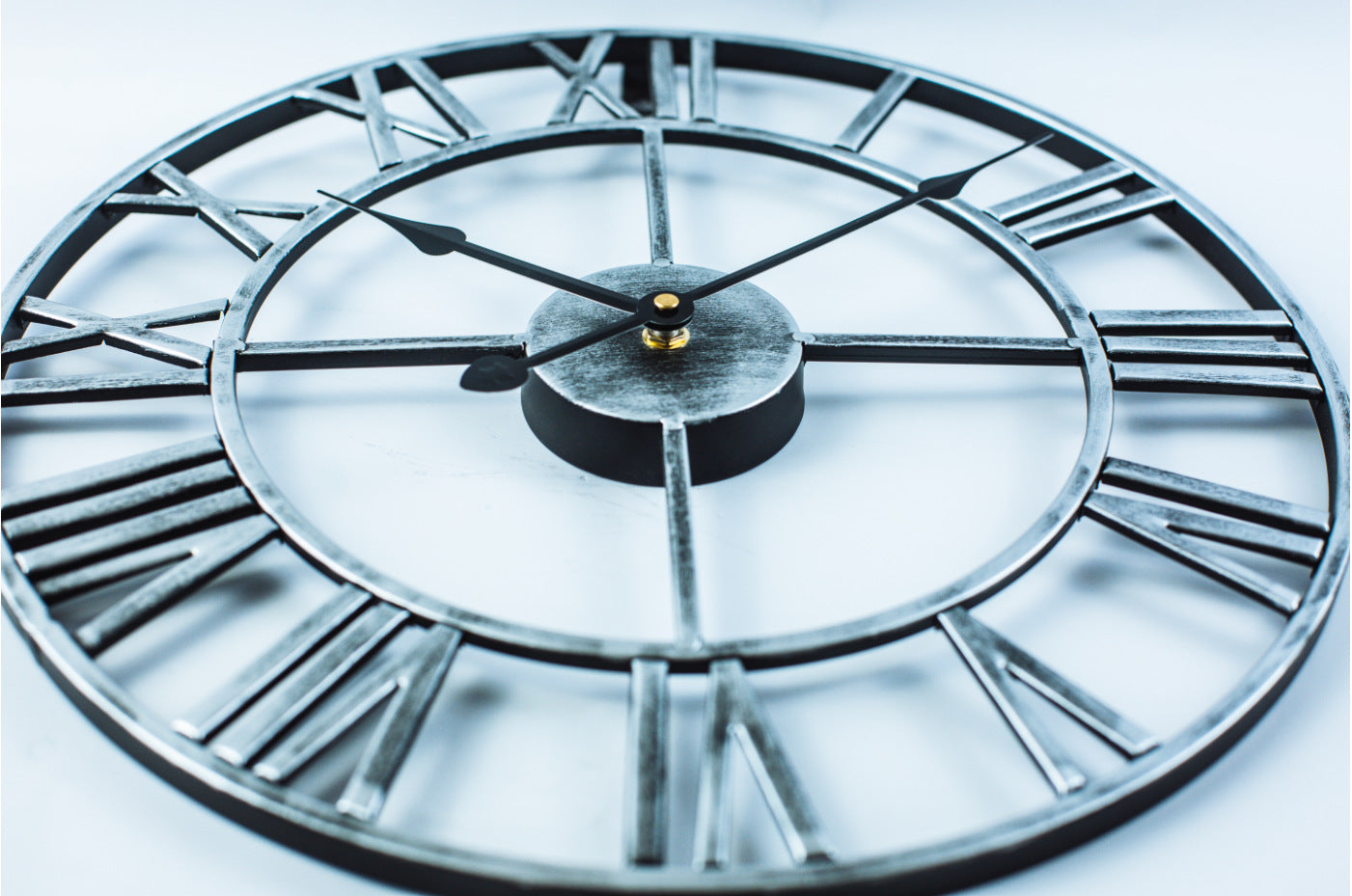 Wandklok – Romeinse Cijfers – Grote Formaat – Voor Interieurdecoratie