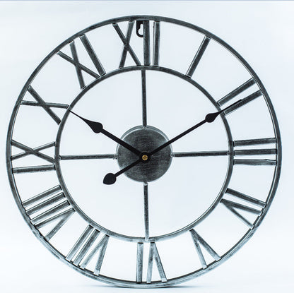 Wandklok – Romeinse Cijfers – Grote Formaat – Voor Interieurdecoratie