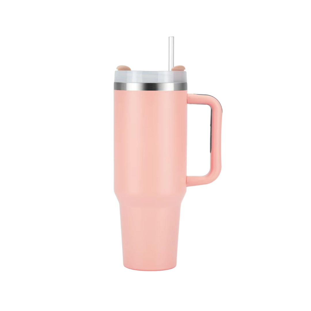 Thermosbeker – Dubbelwandig – Met Handgreep – Voor Dranken