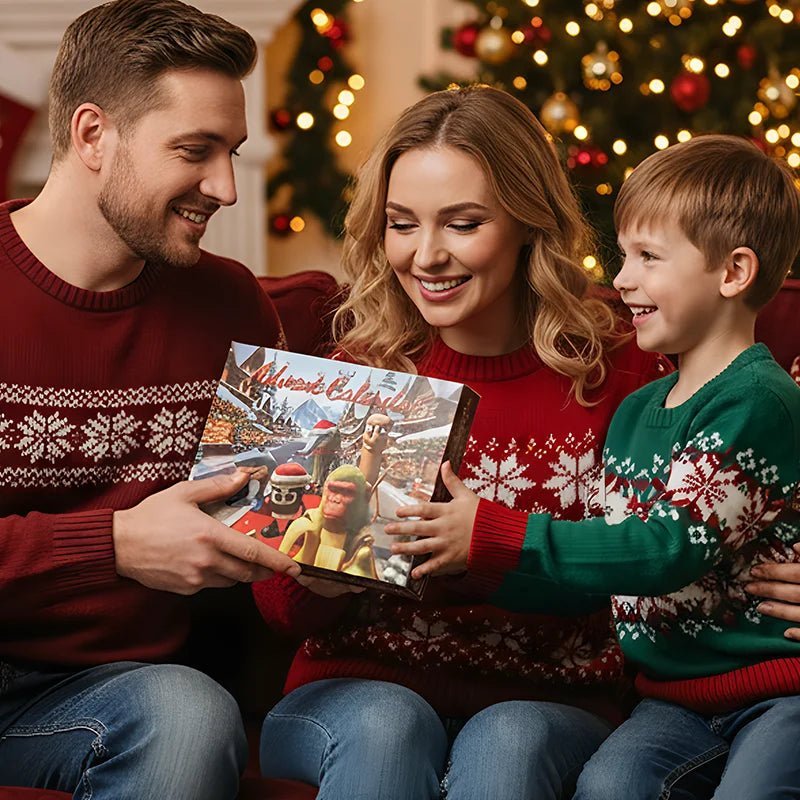 Brainrot Adventskalender – 24 Deurtjes – Met Cartoon Figuren