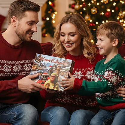 Brainrot Adventskalender – 24 Deurtjes – Met Cartoon Figuren