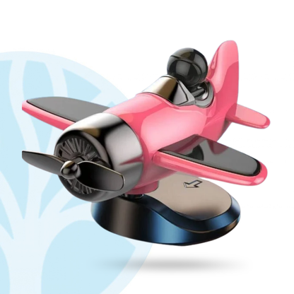 Fittershape Solar Vliegtuig Ornament – met draaiende propeller