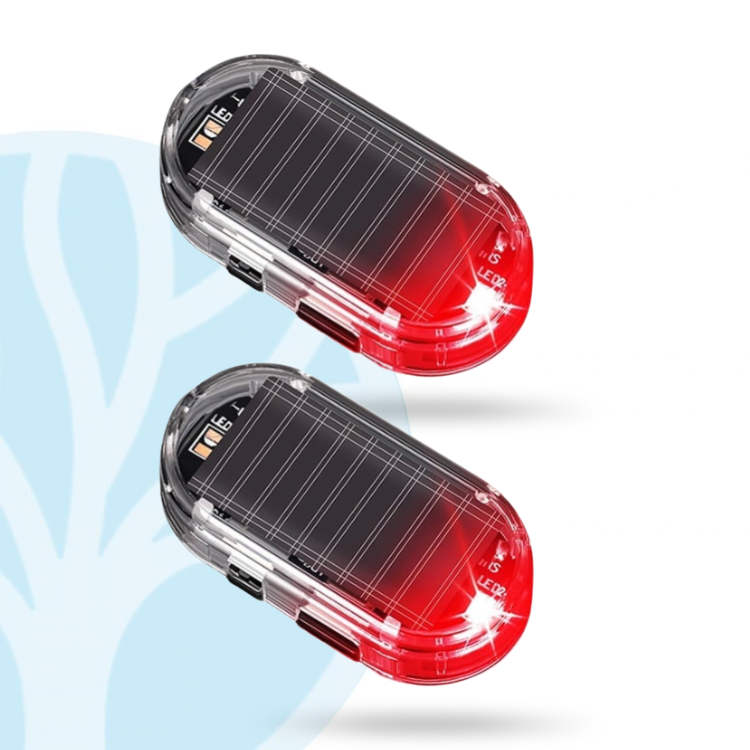 Fittershape Solar LED Nepautoalarm – met bewegingssensor