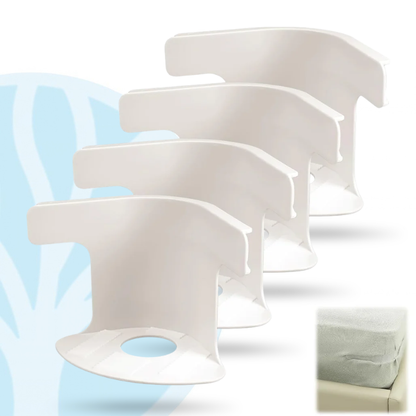 Fittershape No-Slip Bed Corner Clips – houdt uw hoeslakens op hun plek