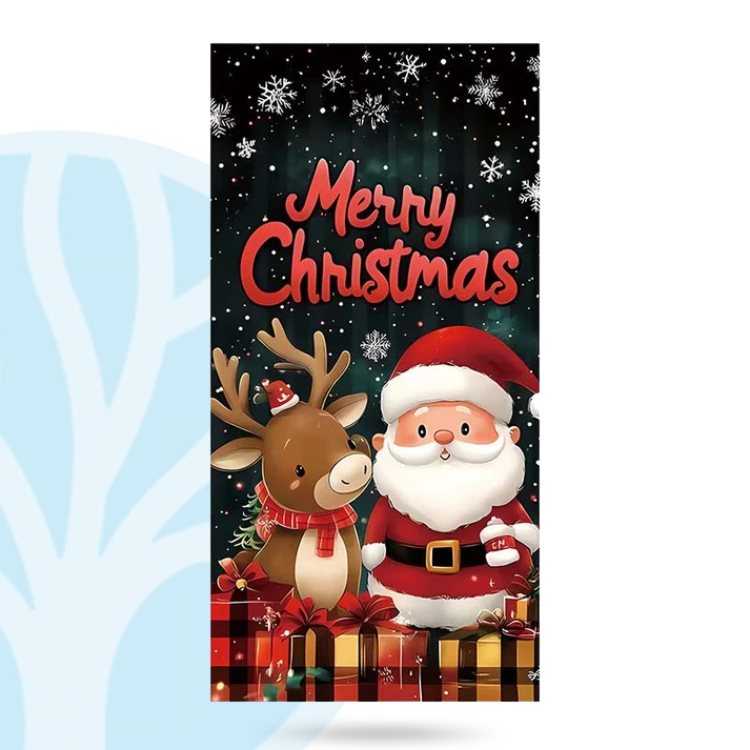 Fittershape Kerstdeurhoes – feestelijke decoratie in seconden