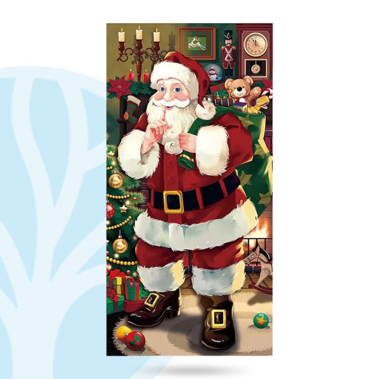 Fittershape Kerstdeurhoes – feestelijke decoratie in seconden