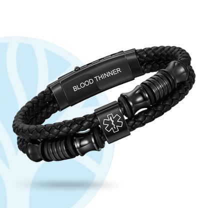 Fittershape Blood Thinner Medical Alert ID Bracelet – voor dames