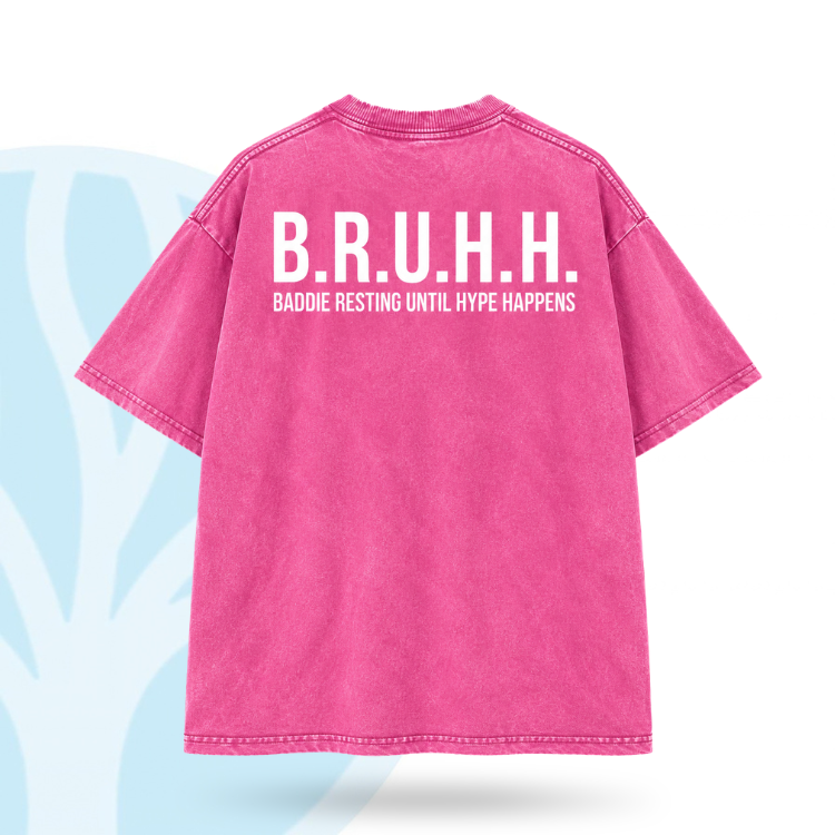 Fittershape B.R.U.H.H Gym Shirt – 100% katoen & unisex