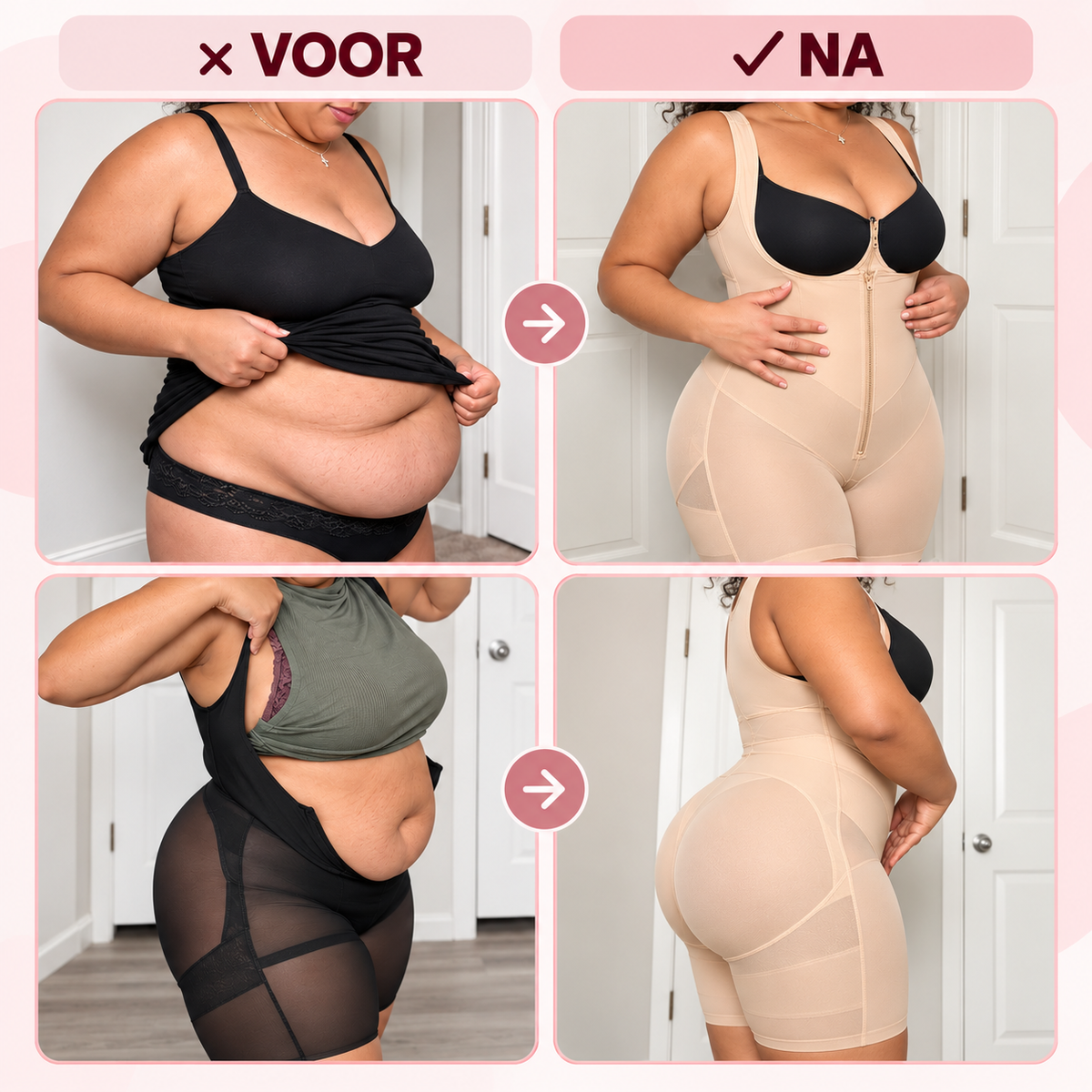 Fittershape U-Shaped Bodysuit – buikcontrole & bilversteviging