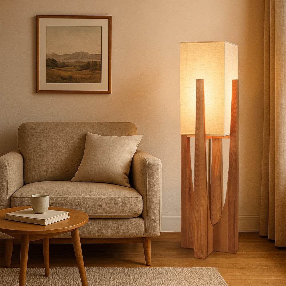 Houten Japandilamp – Modern Design – Minimalistische Verlichting