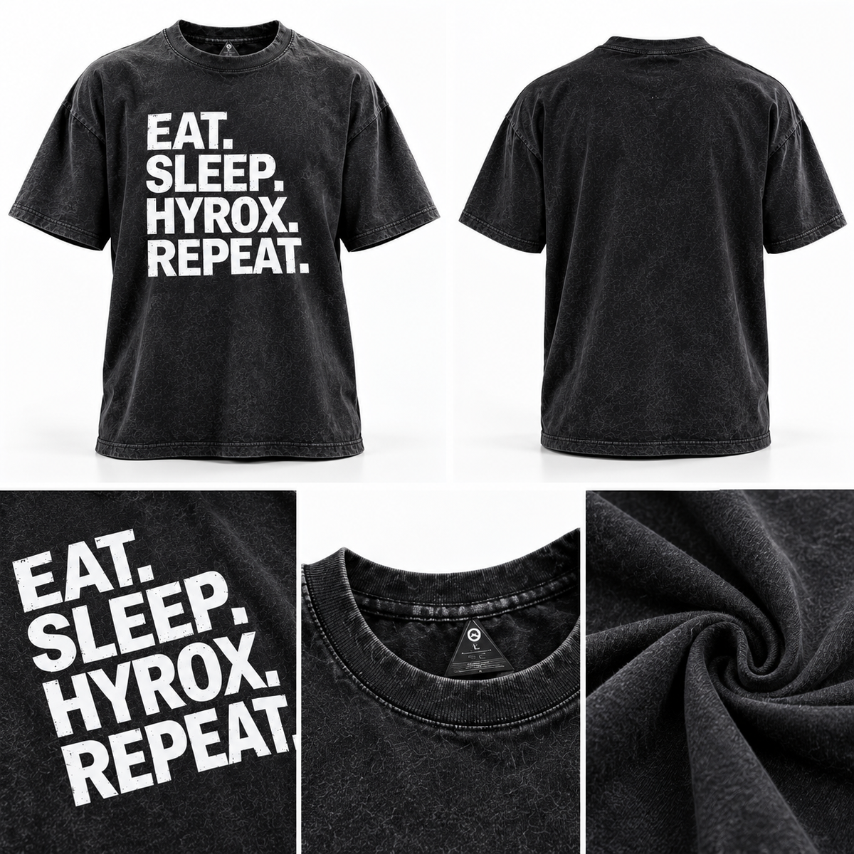 Fittershape HYROX Gym Shirt – fitted met stretch