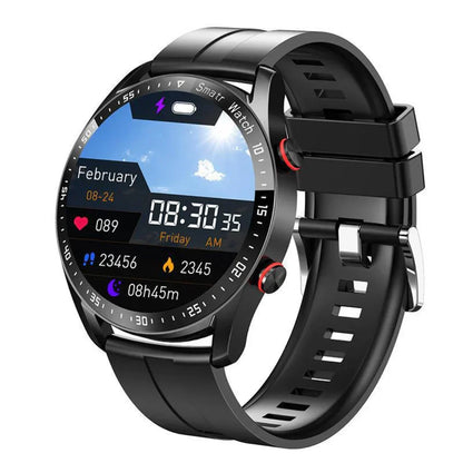 SwissMotion Smartwatch - Multifunctionele Horloge met Lange Batterijduur