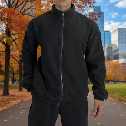Fleece Jack – Rits – Voor Herfst en Winter – Voor Mannen