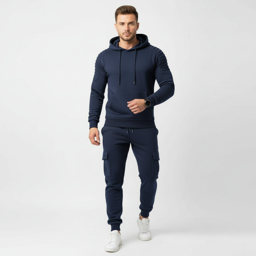 Heren Trainingspak – Capuchon – Comfortabel – Voor Sport en Casual