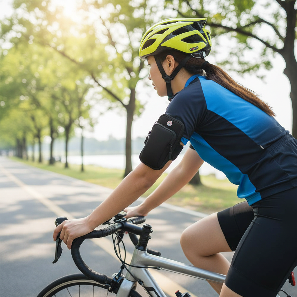 Armband Telefoonhoes – Verstelbaar – Voor Sport en Hardlopen
