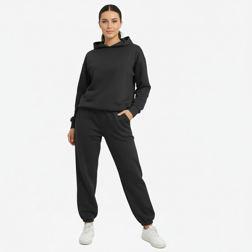 Dames Joggingpak – Hoodie – Met Elastische Taille – Voor Comfort
