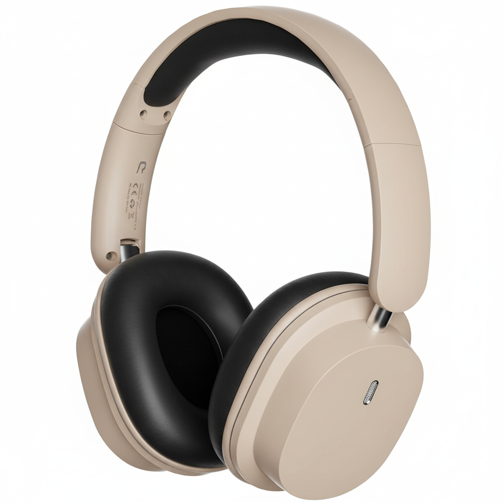 Draadloze Koptelefoon – Active Noise Cancelling – Over-Ear – Voor Muziek en Calls