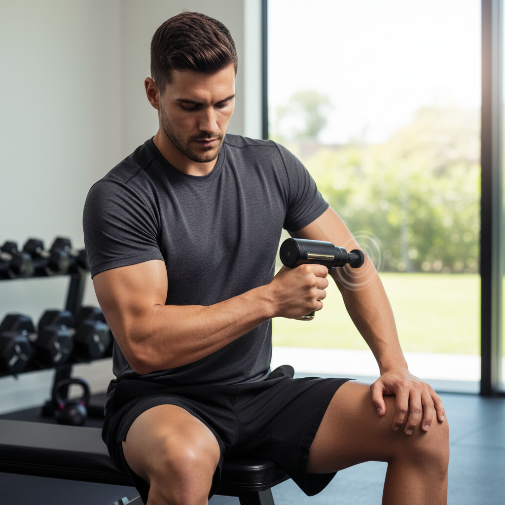 Massagepistool – Draagbaar – Voor Spierherstel en Ontspanning