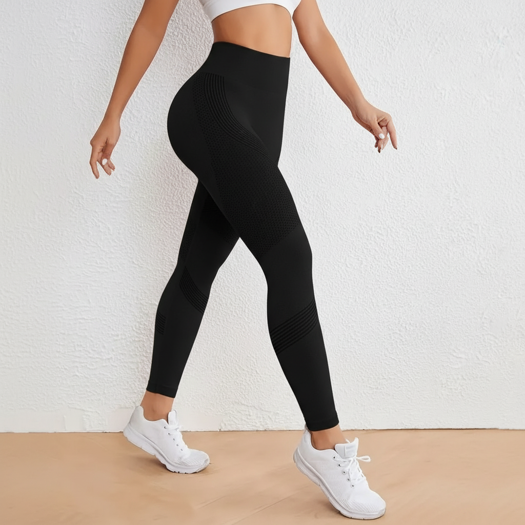 Sportleggings – Hoge Taille – Ademend – Voor Vrouwen
