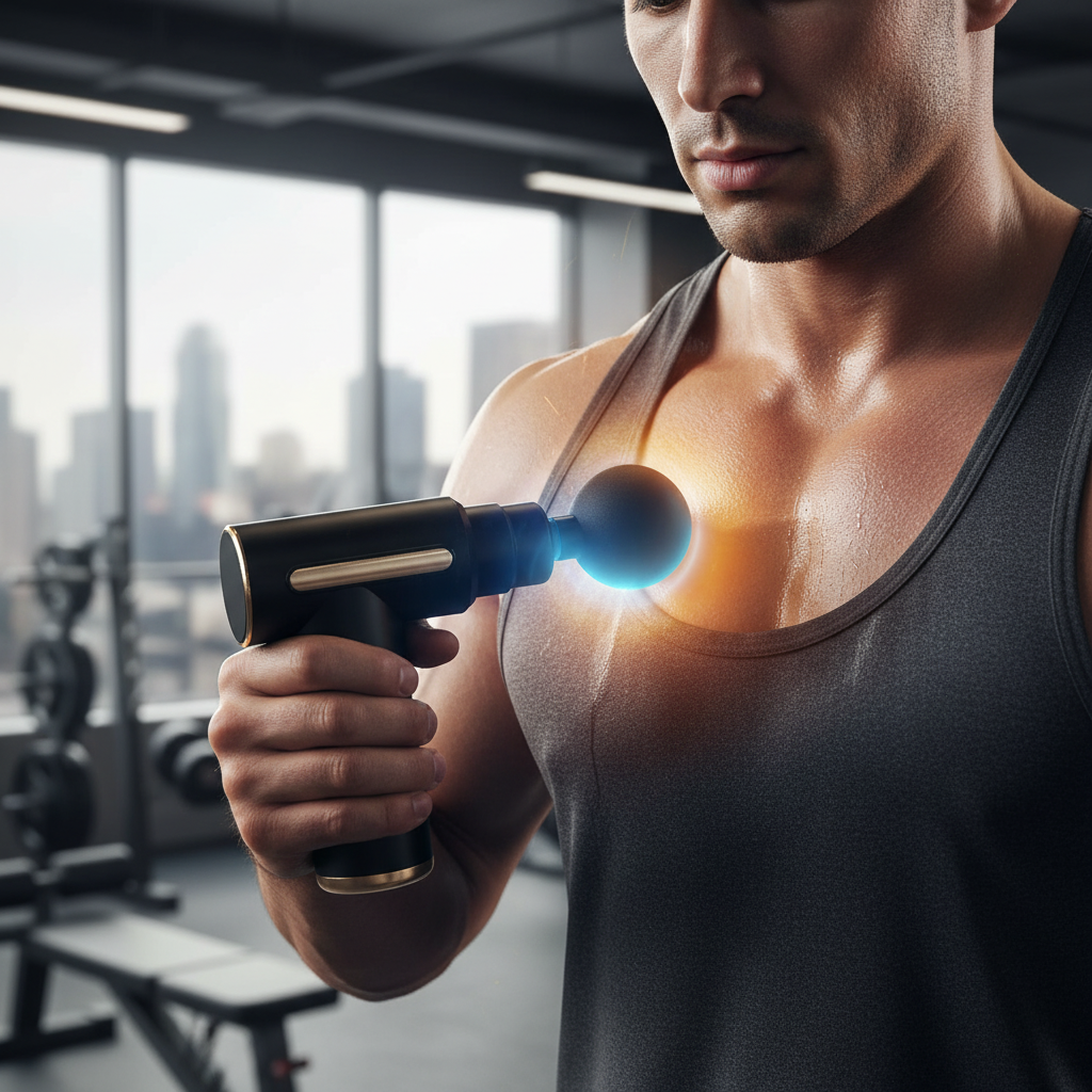 Massagepistool – Draagbaar – Voor Spierherstel en Ontspanning