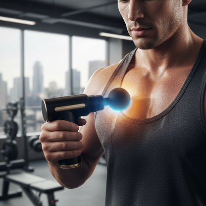 Massagepistool – Draagbaar – Voor Spierherstel en Ontspanning