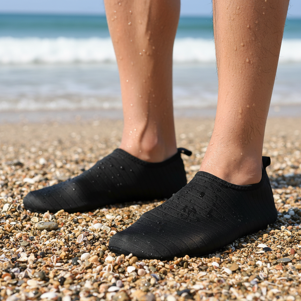 Waterschoenen – Ademende strandschoenen – Antislip Zool – Voor Strand en Zwembad