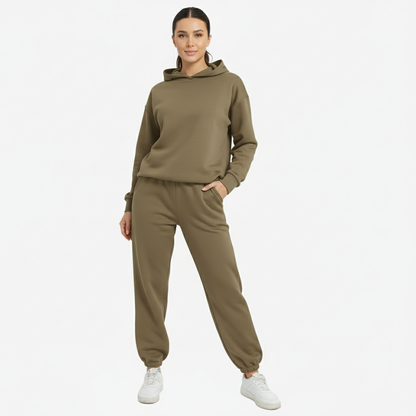 Dames Joggingpak – Hoodie – Met Elastische Taille – Voor Comfort