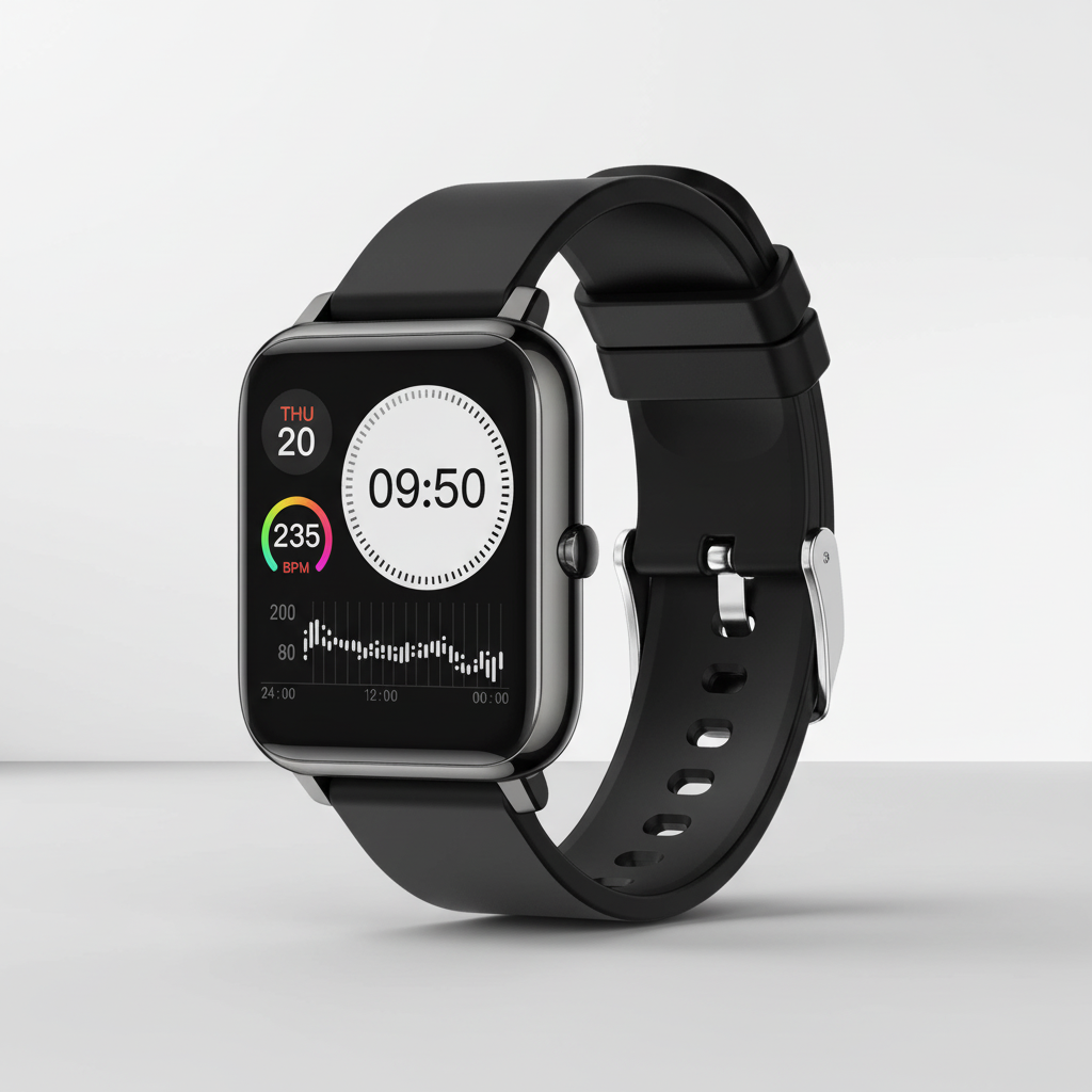 Smartwatch – Hartslagmeter – Voor Gezondheid & Fitness