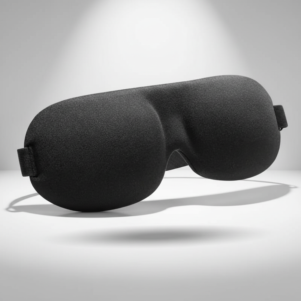 Oogmasker – Donker – Verstelbare Band – Voor Slaap en Ontspanning