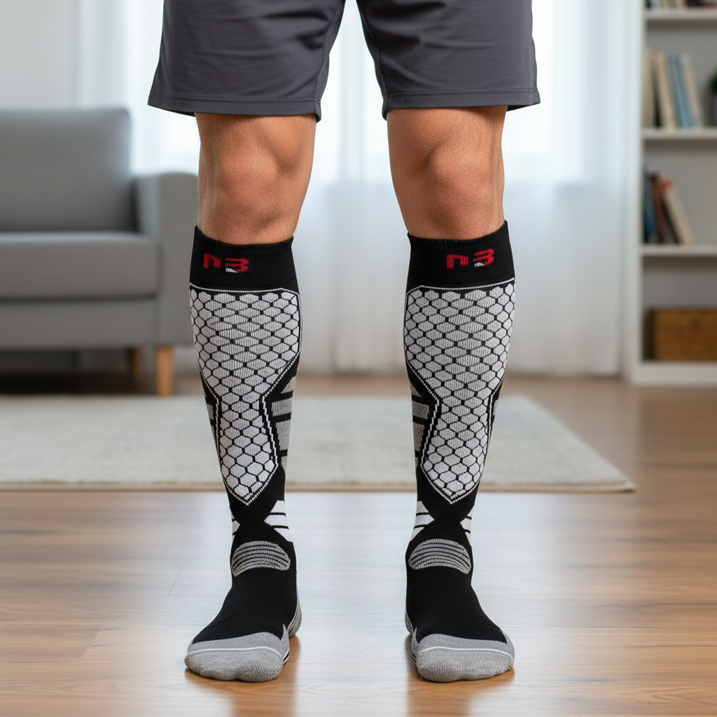 Ski Sokken – Compressie – Voor Optimaal Comfort en Ondersteuning