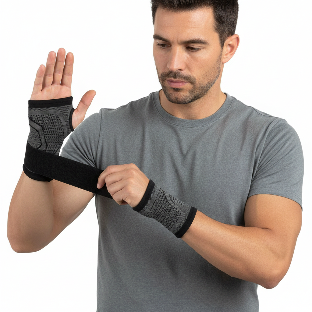 Polsbrace – Ondersteuning – Compressie – Voor Pijnverlichting