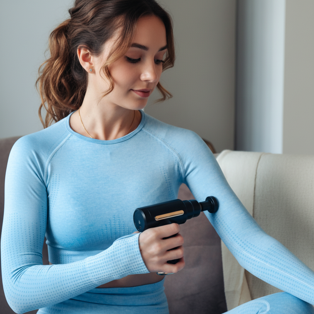 Massagepistool – Draagbaar – Voor Spierherstel en Ontspanning