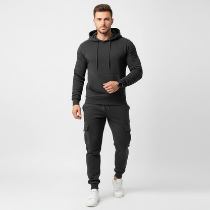 Heren Trainingspak – Capuchon – Comfortabel – Voor Sport en Casual