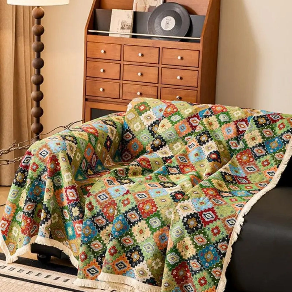 bankhoes met kleurrijke patronen – voor bank of fauteuil