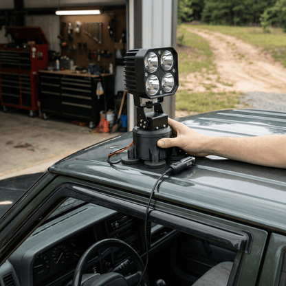 Draadloze afstandsbediening voor zoeklamp – 40 meter bereik – voor voertuigen