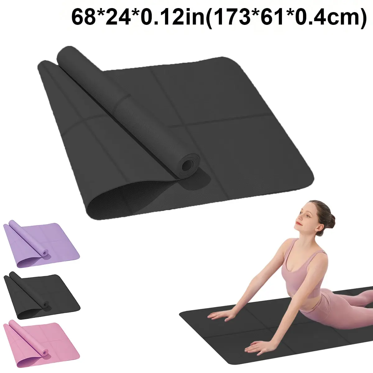 Yoga Mat – EVA Materiaal – Waterproof – Voor Yoga en Fitness