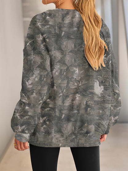Dames Trui – Camouflage Design – Comfortabel en Stijlvol