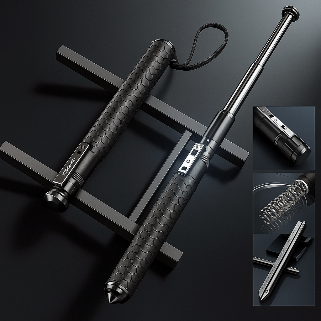 Automatische Zelfverdediging Wandelstok – Snelle Inzetbaarheid – Voor Veiligheid